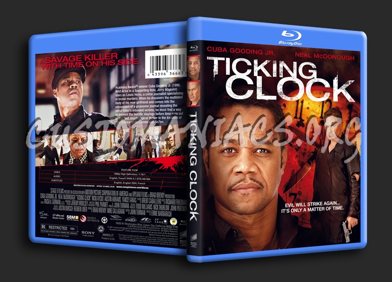 Ticking Clock blu-ray cover