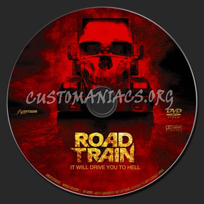 Road Train dvd label