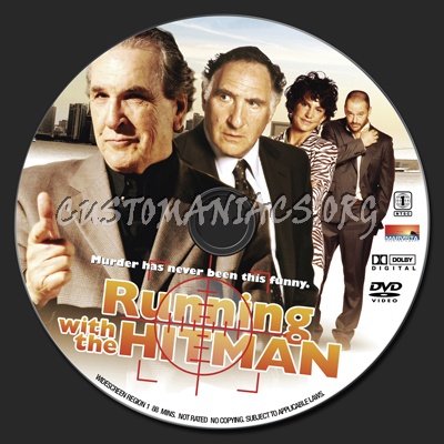 Running With The Hitman dvd label