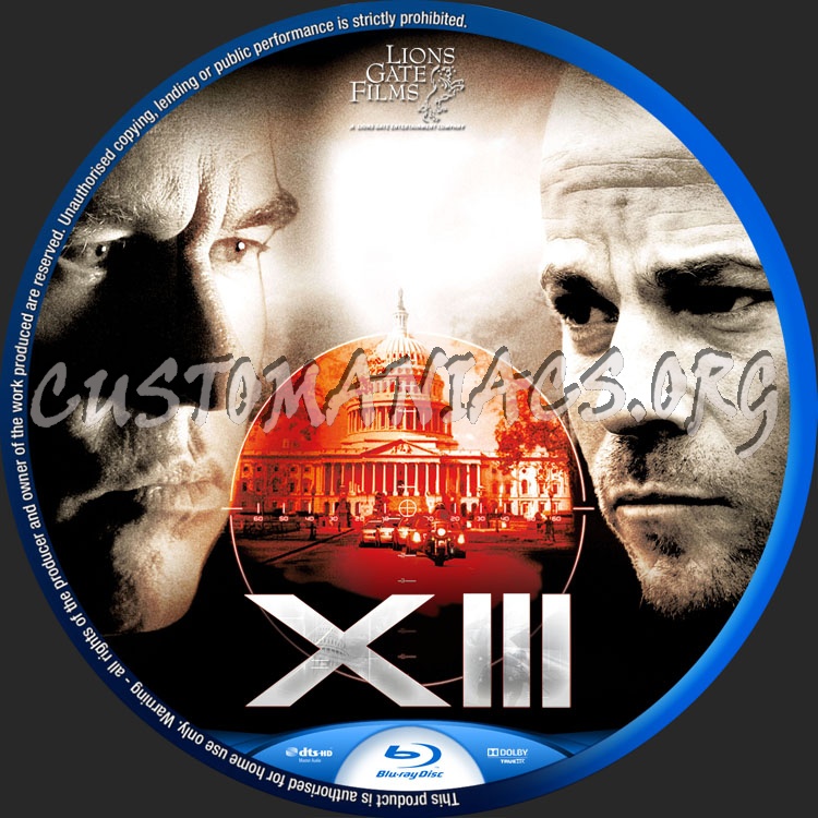 XIII-The Conspiracy blu-ray label