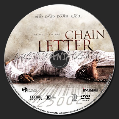 Chain Letter (2010) dvd label