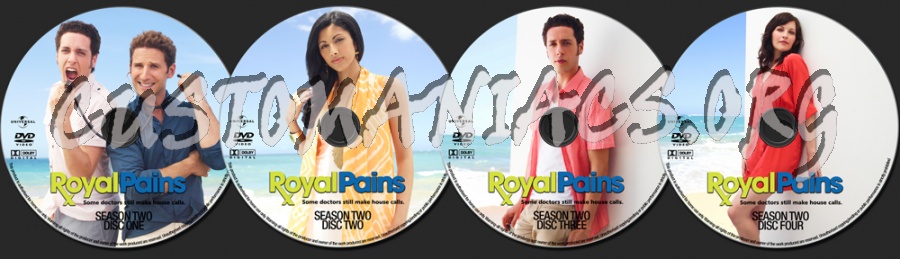 Royal Pains Season 2 dvd label