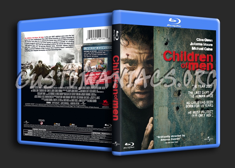 Children Of Men blu-ray cover