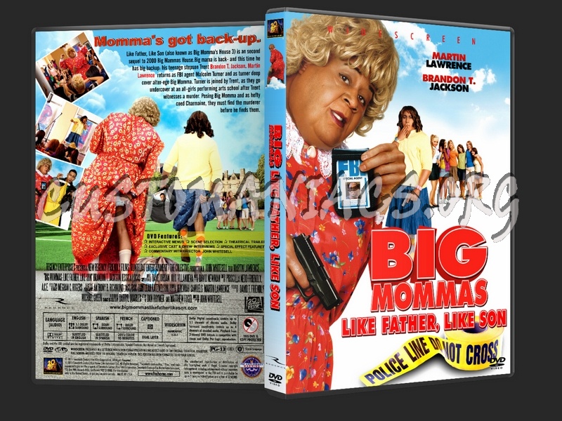 Big Mommas Like Father Like Son dvd cover