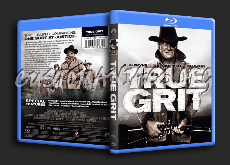 True Grit blu-ray cover