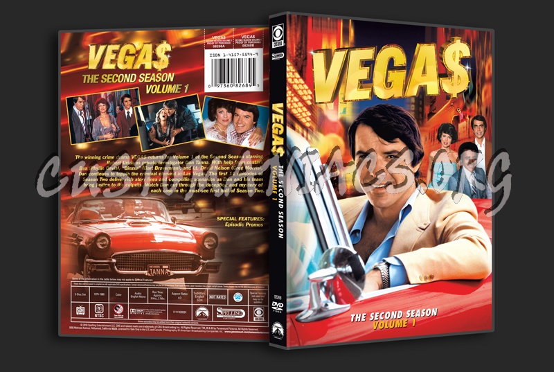 Vega$ Season 2 volume 1 dvd cover