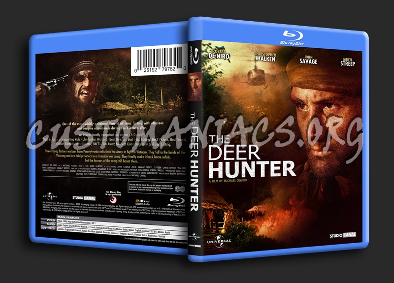 The Deer Hunter blu-ray cover