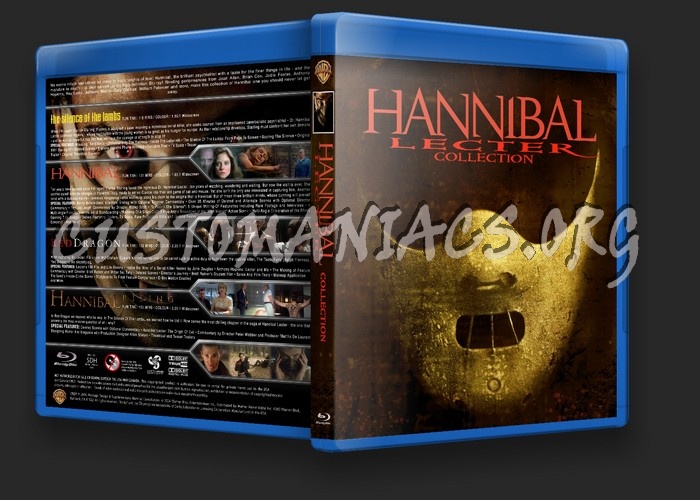 Hannibal Lecter Collection blu-ray cover