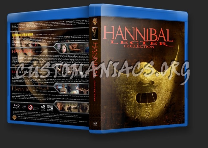 Hannibal Lecter Collection blu-ray cover