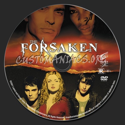 The Forsaken (2001) dvd label
