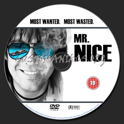 Mr. Nice dvd label