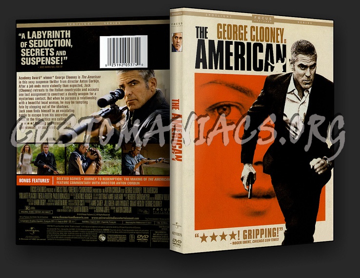 The American dvd cover