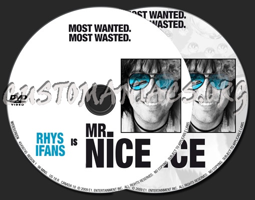 Mr. Nice dvd label