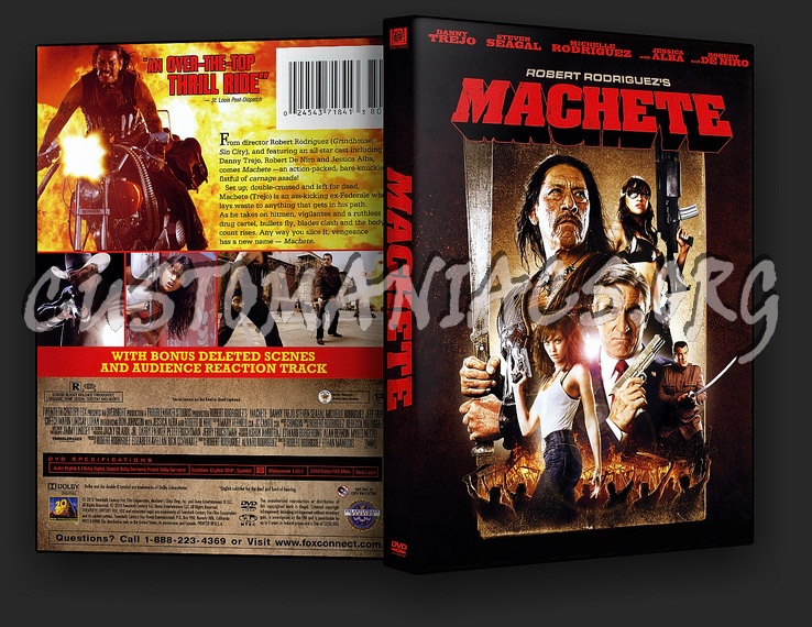 Machete dvd cover