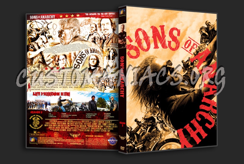 Sons of Anarchy Season 3 dvd cover