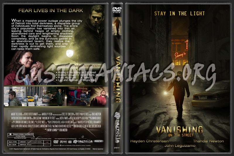 Vanishing On 7th Street dvd cover