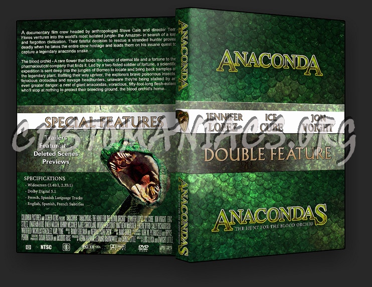 Anaconda Collection dvd cover
