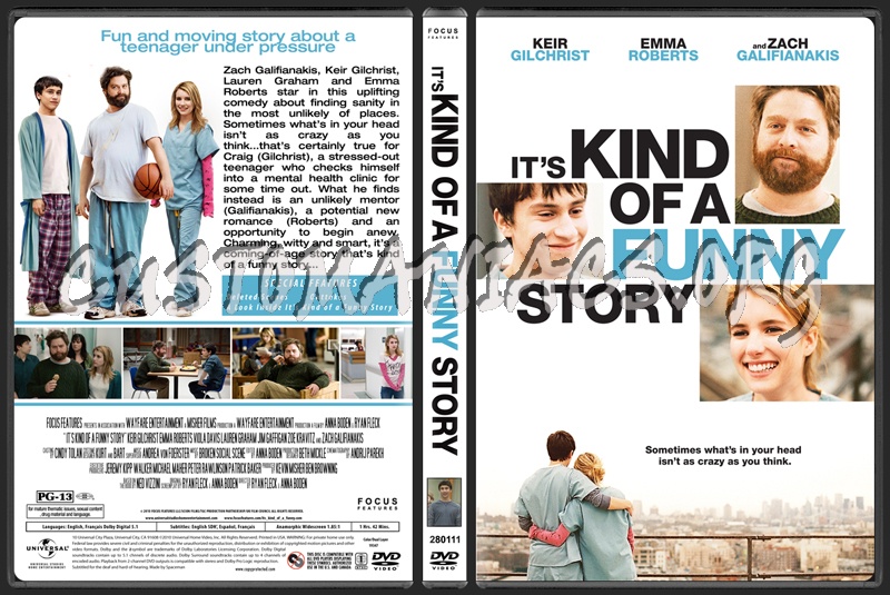 It's Kind of a Funny Story dvd cover