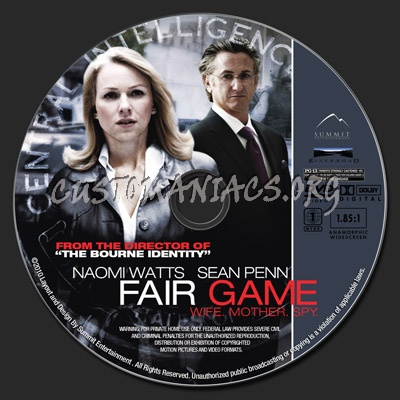 Fair Game dvd label