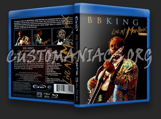 BB King - Live at Montreux (B.B. King) blu-ray cover
