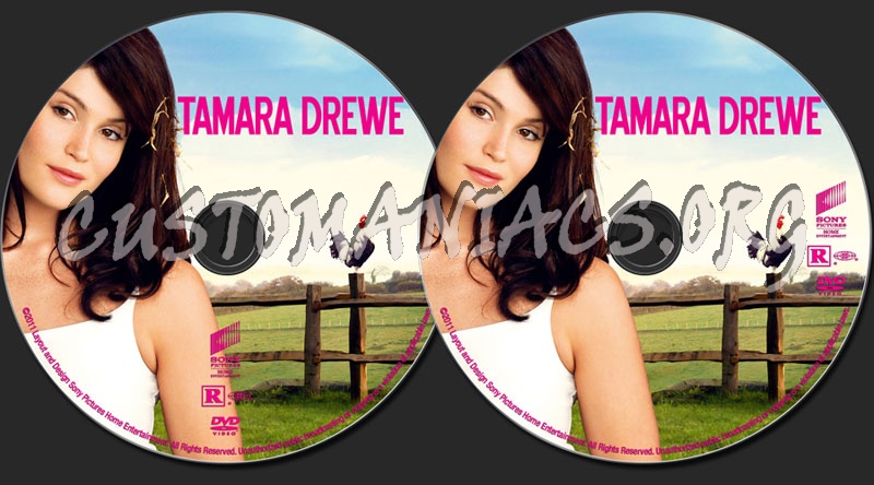 Tamara Drewe dvd label