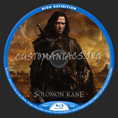 Solomon Kane blu-ray label