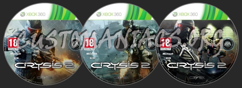 Crysis 2 dvd label