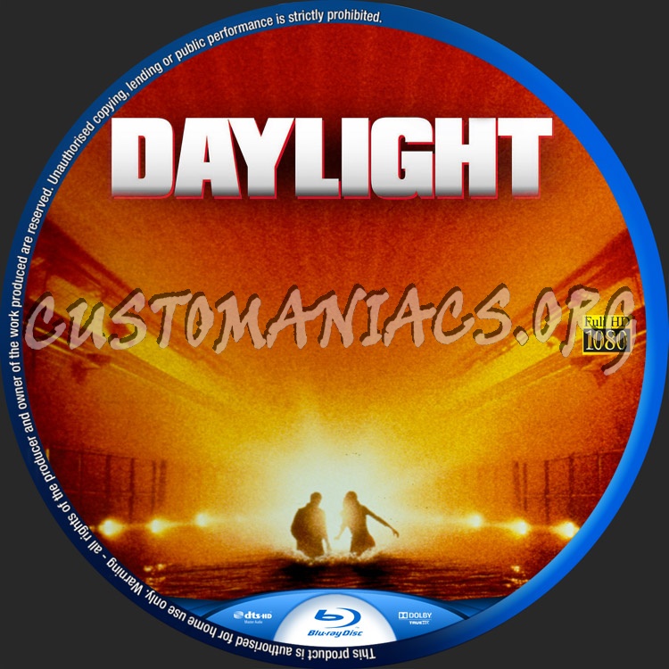 Daylight blu-ray label