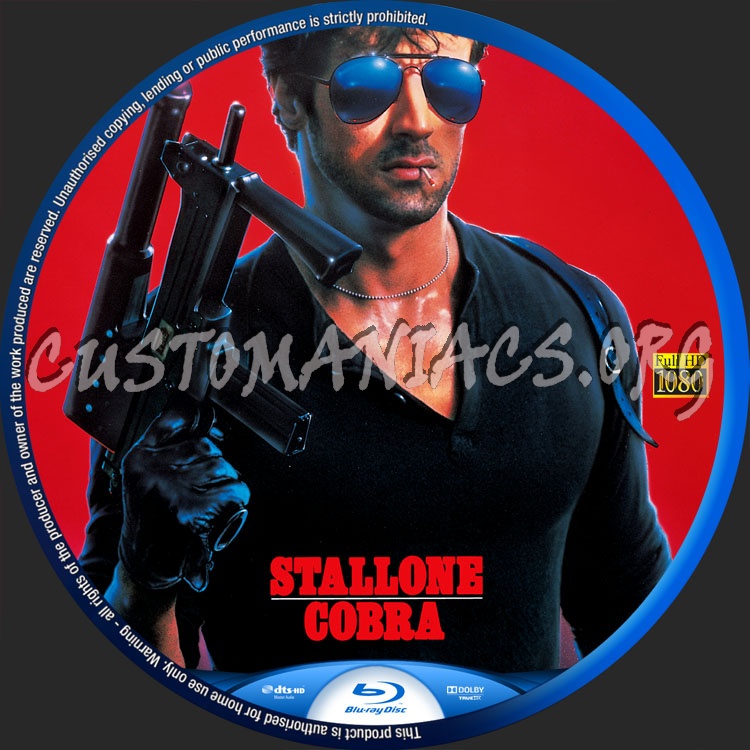 Cobra blu-ray label