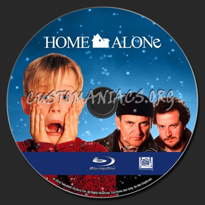 Home Alone blu-ray label