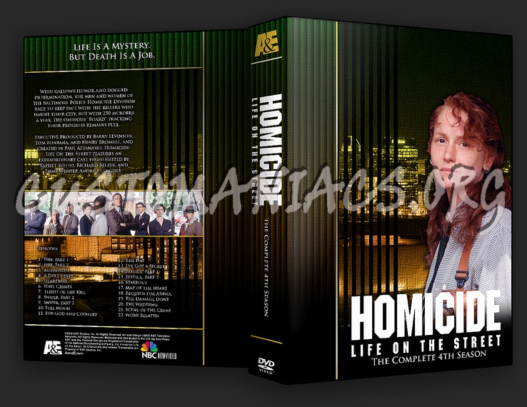 Homicide: Life On The Streets - TV Collection dvd cover
