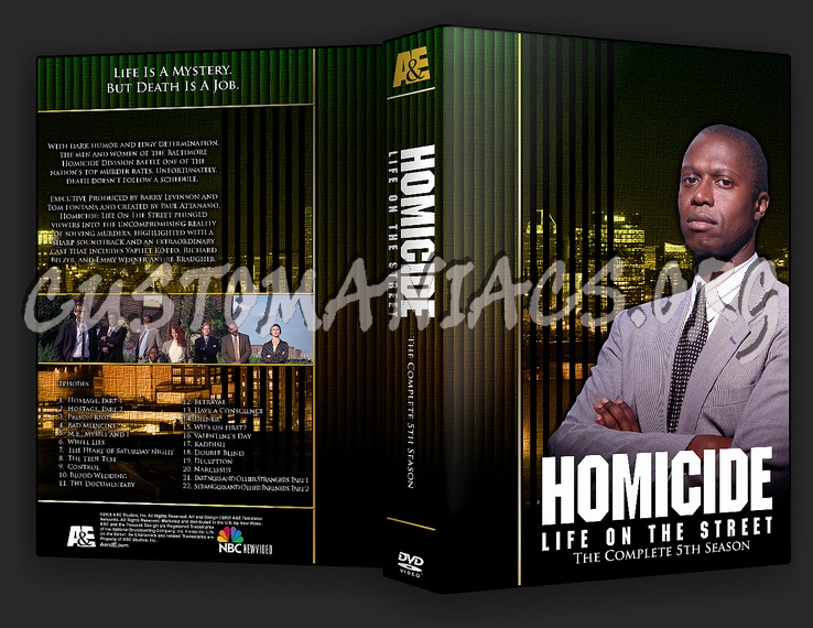 Homicide: Life On The Streets - TV Collection dvd cover