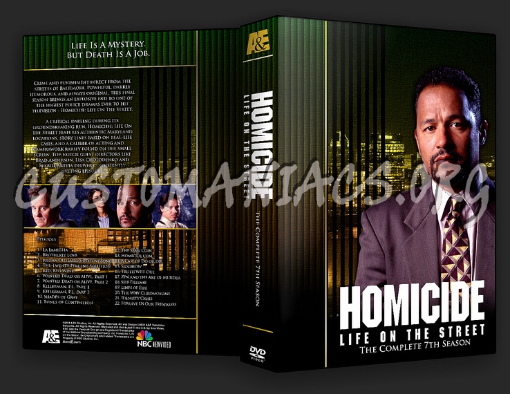 Homicide: Life On The Streets - TV Collection dvd cover