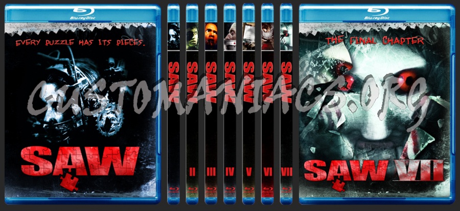 SAW Collection blu-ray cover