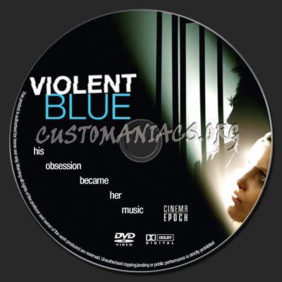 Violent Blue dvd label