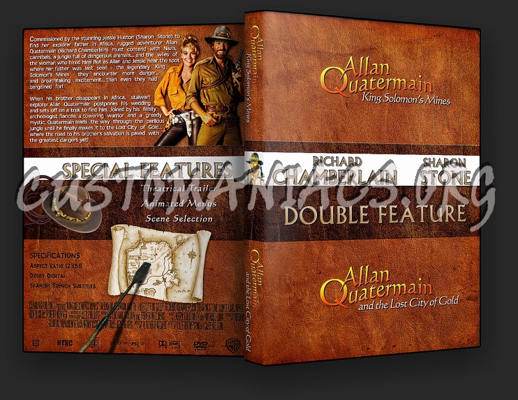 Quatermain Collection dvd cover