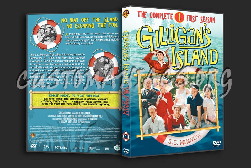 Gilligan's Island - Seasons  1-3 dvd cover