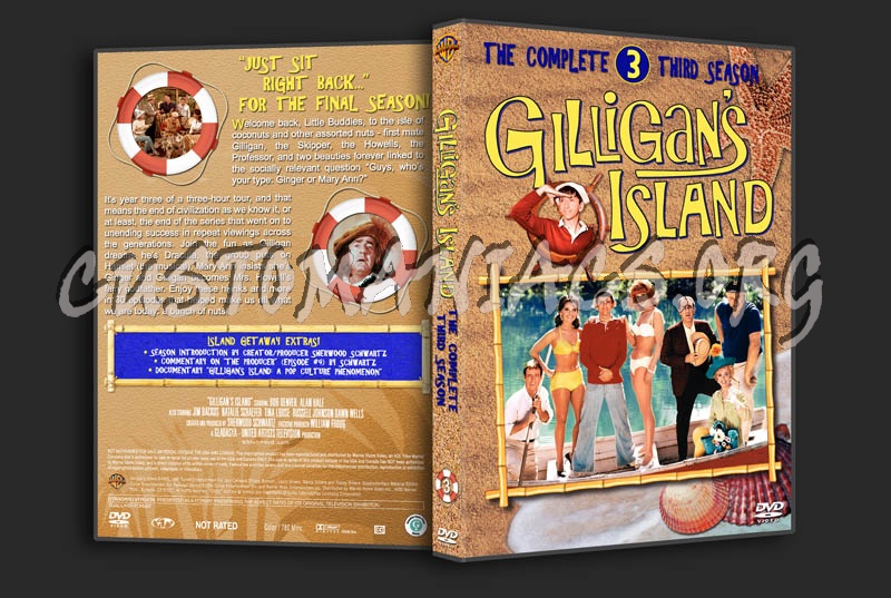Gilligan's Island - Seasons  1-3 dvd cover