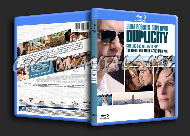 Duplicity blu-ray cover