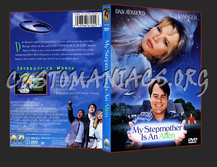 My Stepmother Is An Alien dvd cover