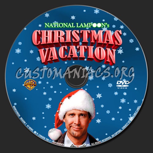 National Lampoon's Christmas Vacation dvd label