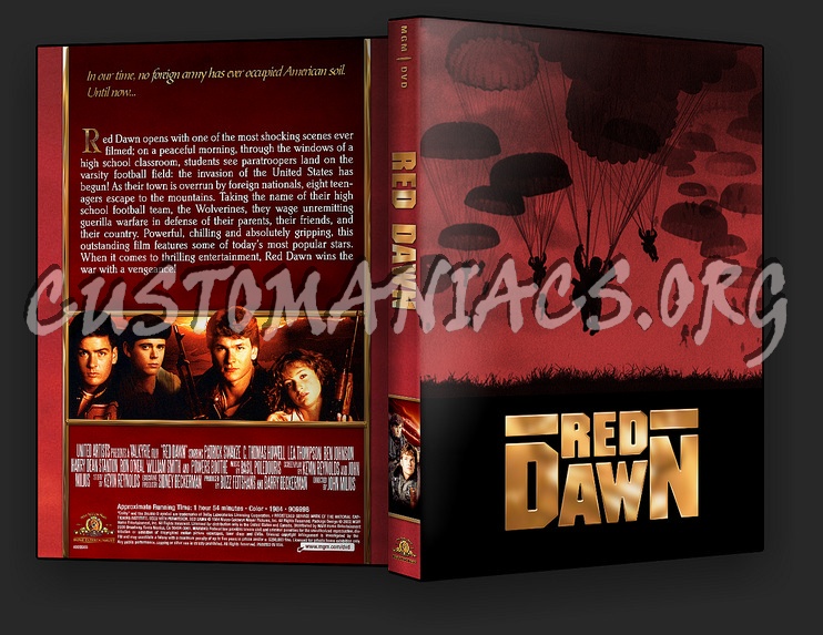Red Dawn dvd cover