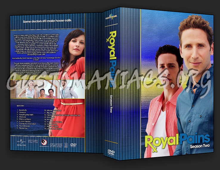 Royal Pains - TV Collection dvd cover