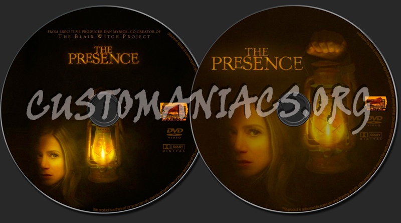 The Presence dvd label