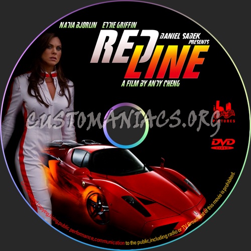 Redline dvd label