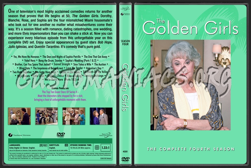 The Golden Girls dvd cover