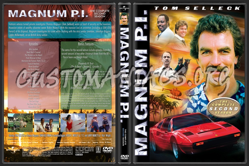 Magnum P.I. dvd cover