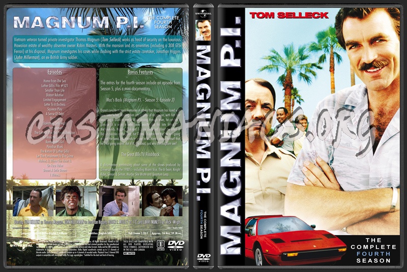 Magnum P.I. dvd cover