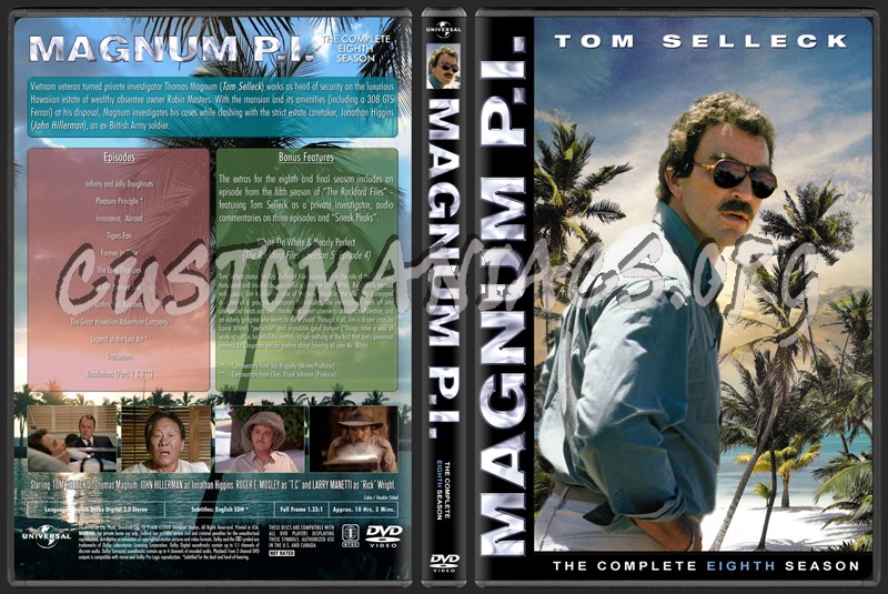 Magnum P.I. dvd cover