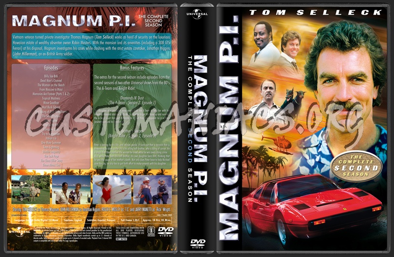 Magnum P.I. dvd cover